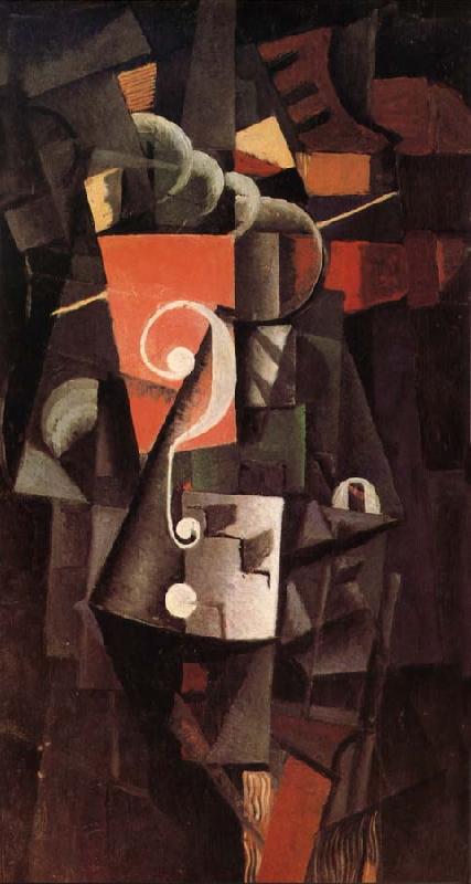 Kasimir Malevich Throught Station oil painting image